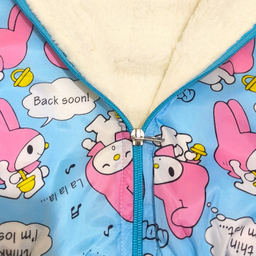 کاپشن دخترانه طرح کارتونی کد 127