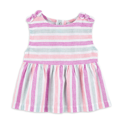 ست پیراهن و بادی و شلوارک نوزاد کد 2413