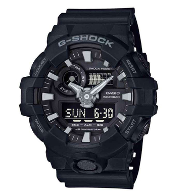 ساعت عقربه ای مردانه کاسیو مدل CASIO-GA-700-1B رنگ مشکی