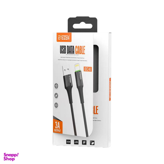 کابل تبدیل USB به لایتنینگ اِیزن مدل EC-6 Fast Charge طول 1 متر