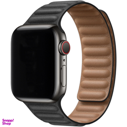 بند ساعت هوشمند چرم مدل Leather Link مناسب اپل واچ سایز 44/45/46/49old میلی‌ متر