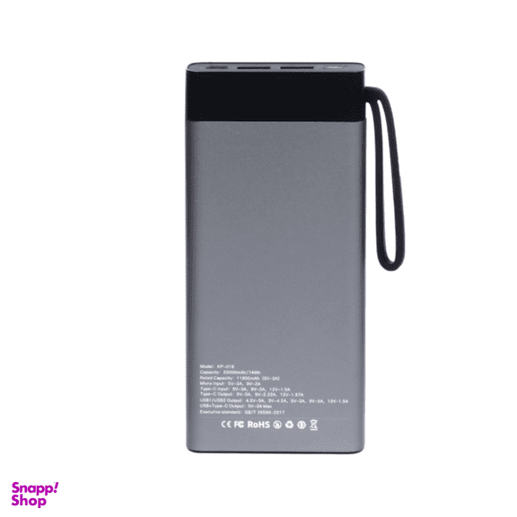 پاوربانک کلومن مدل KP-019 ظرفیت 20000 میلی‌ آمپر ساعت
