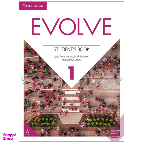 کتاب EVOLVE 1 اثر جمعی از نویسندگان انتشارات آرماندیس مجموعه 2 جلدی به همراه سی دی