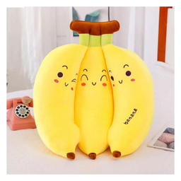 عروسک سیی طرح موز خوشه ای کد 1669.1 ارتفاع 43 سانتی متر