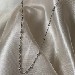 گردنبند زنجیر زنانه مدل توپی کد T1