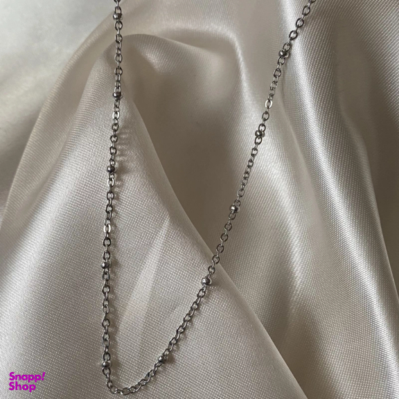 گردنبند زنجیر زنانه مدل توپی کد T1