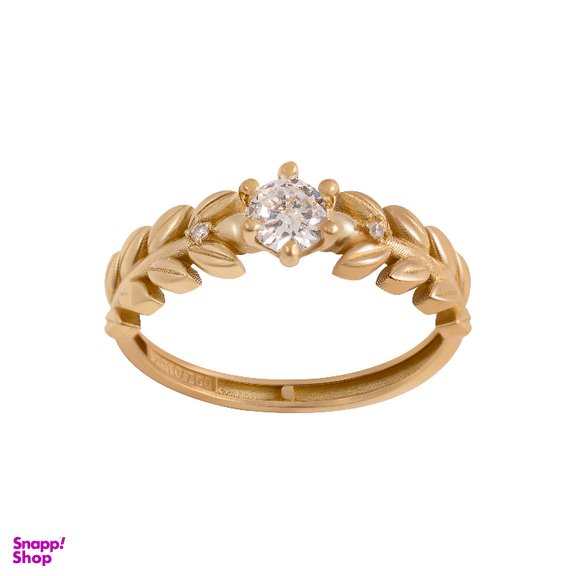 انگشتر طلا 18 عیار زنانه جواهری سون کد 5728