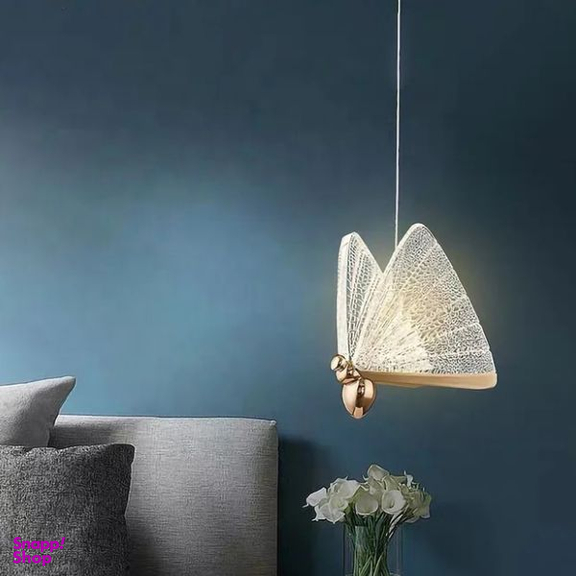 چراغ آویز بی ال مدل پروانه