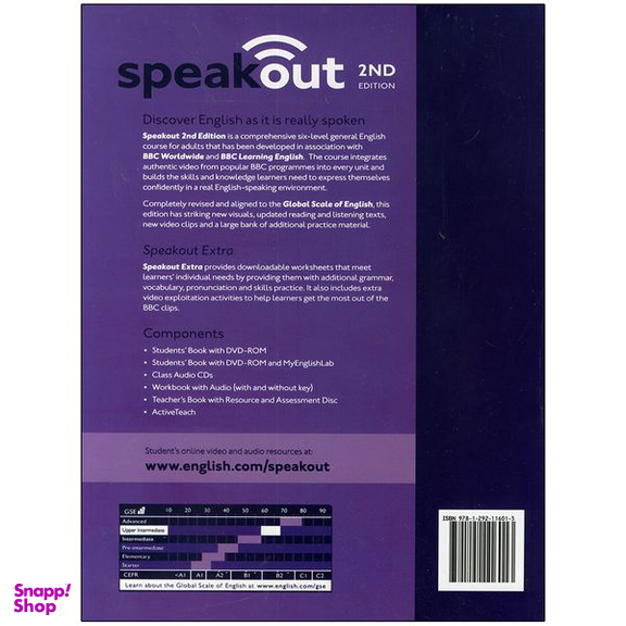 کتاب Speakout 2nd اثر Antonia Clare and J.J.Wilson انتشارات پرسون 6 جلدی