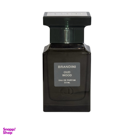 عطر جیبی مردانه برندينی مدل عود وود رایحه گرم حجم ٣٣ میلی لیتر