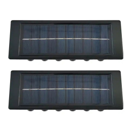 چراغ دیواری خورشیدی دوطرفه سولونیکس مدل 12 LED مجموعه 2 عددی