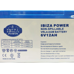 باتری UPS ایبیزا مدل 6V 12Ah