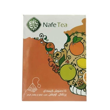 دمنوش پرتقال و آویشن ارگانیک نافه بسته ۱۵ عددی