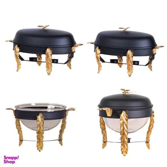 سوفله خوری سالینو مدل بیضی کد 70002 مجموعه 4 عددی