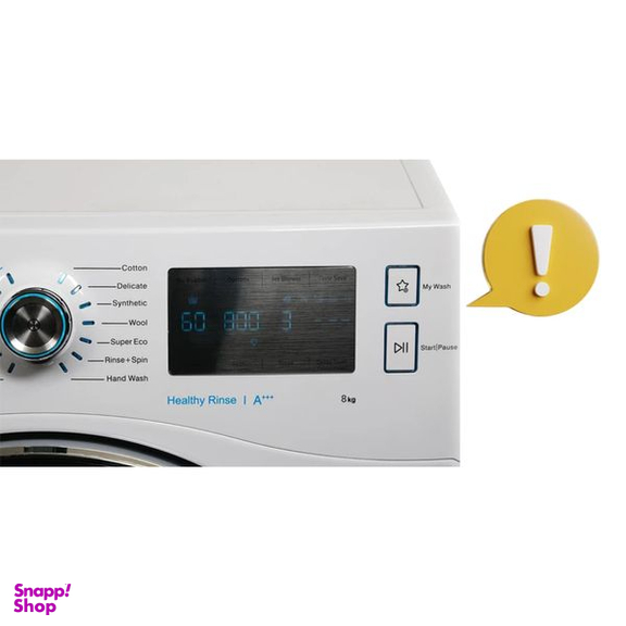 ماشین لباسشویی دوو مدل DWK2-PR880C ظرفیت 8 کیلوگرم