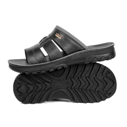 دمپایی مردانه شیما مدل A-T رنگ مشکی