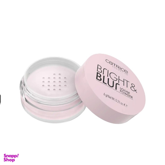 پودر تثبیت کننده آرایش کاتریس مدل BRIGHT & BLUR شماره 010