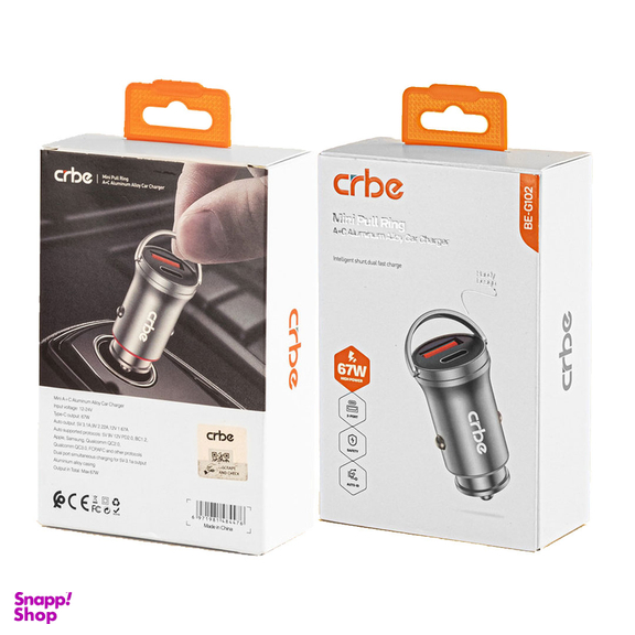 شارژر فندکی کربی مدل BE-G102 67W