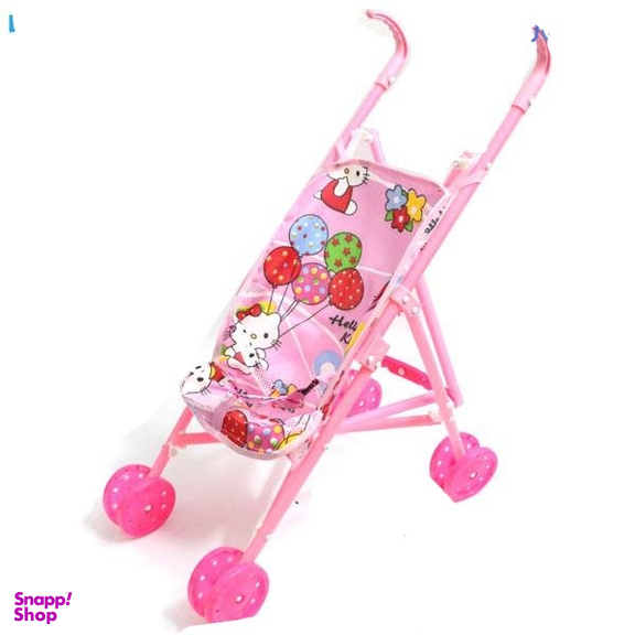 اسباب بازی کالسکه عروسک تاشو کد 0456