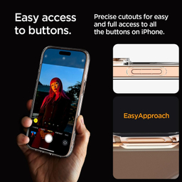 کاور اسپیگن مدل ultra hybrid clear magsafe مناسب گوشی موبایل اپل iphone 16promax