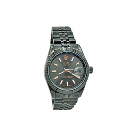 ساعت عقربه ای زنانه طرح رولکس مدل DATE JUST BK