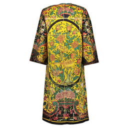 مانتو زنانه پارسی مدل کاشی گل و مرغ