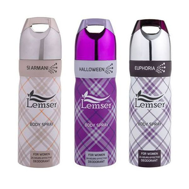 اسپری بدن زنانه لمسر مدل Si Armani Halloween Euphoria حجم 200 میلی لیتر بسته 3 عددی