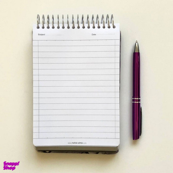 دفتر یادداشت 200 برگ سیمی آلما کد 14_7339