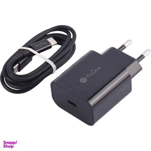 شارژر دیواری پرووان مدل PWC501 25W PD به همراه کابل شارژر