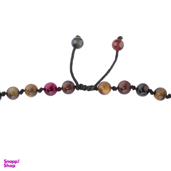 گردنبند سنگ زنانه الون مدل چشم ببر رنگی کد P08001014006B