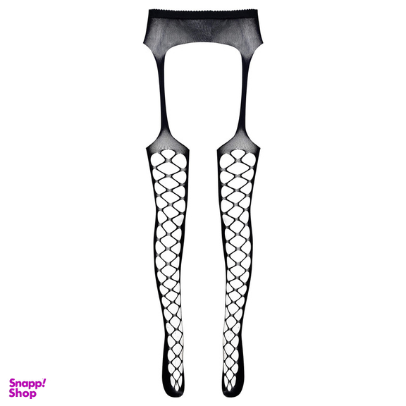 جوراب شلواری زنانه ماییلدا مدل فانتزی کد 3684-KW116  رنگ مشکی