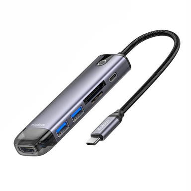 هاب 6 پورت USB-C مک دودو مدل HU-7740
