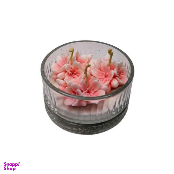 شمع مدل شکوفه گیلاس کد 107
