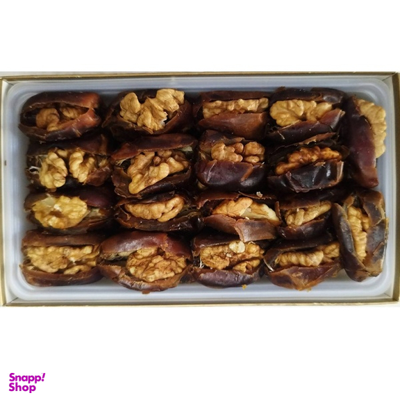 خرمای مغزدار هامون با طعم گردو برنا وزن 330 گرم