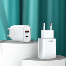 شارژر دیواری ریمکس مدل RP-U35 به همراه کابل تبدیل Lightning