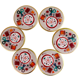 وزنه نگهدارنده الگوی خیاطی مدل دنیای خیاطی بسته 6 عددی