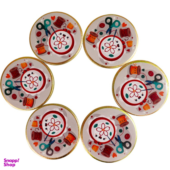 وزنه نگهدارنده الگوی خیاطی مدل دنیای خیاطی بسته 6 عددی