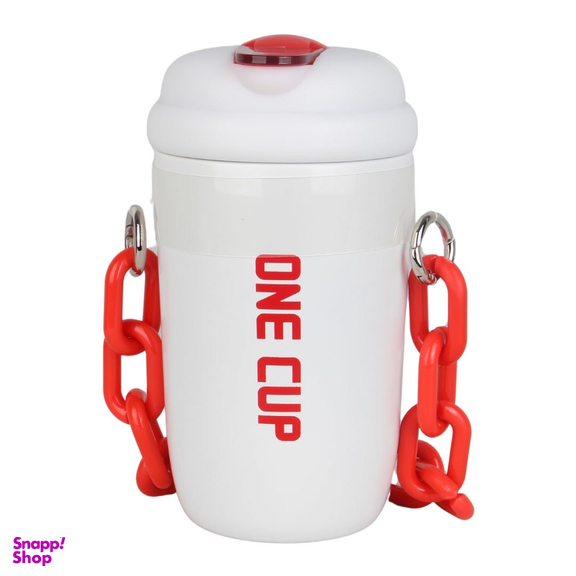 تراول ماگ زنجیر دار مدل one cup گنجایش ۴۸۰ میلی لیتر