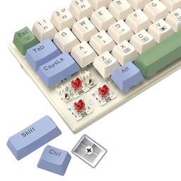 کیبورد باسیم مخصوص بازی تی-دگر مدل Viator T-TGK325 Rainbow