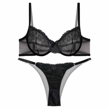 ست سوتین و شورت زنانه نوشه پوش کد 86003