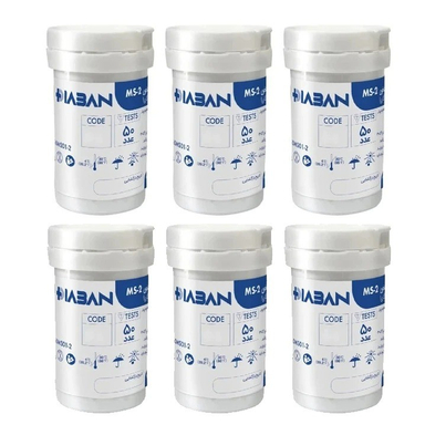 نوار قند خون دیابان مدل MS-2 مناسب دستگاه دیابان بسته 300 عددی