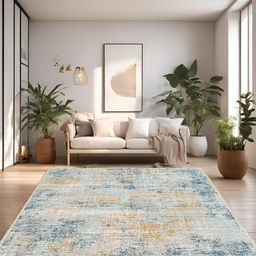 فرش ماشینی چاپی بدون تار و پود اورکوم مدل تینا کد OR.1112.01