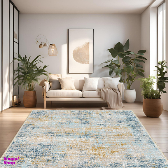 فرش ماشینی چاپی بدون تار و پود اورکوم مدل تینا کد OR.1112.01