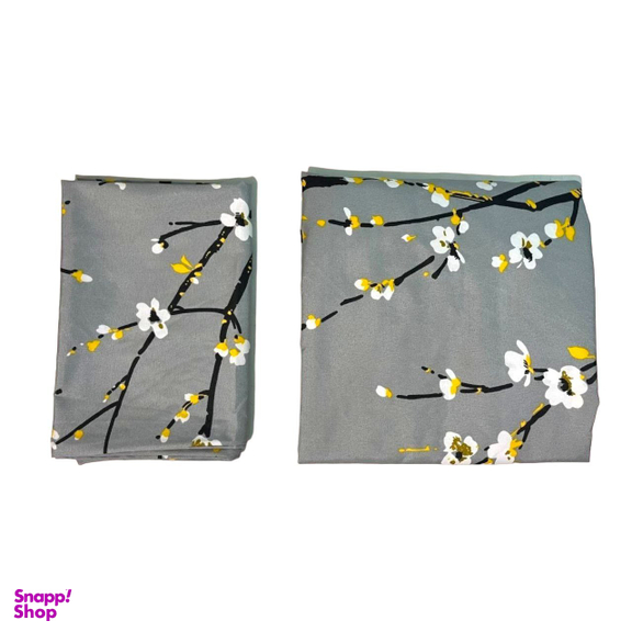 سرویس ملحفه مدل زنبق کد 008 یکنفره 2 تکه