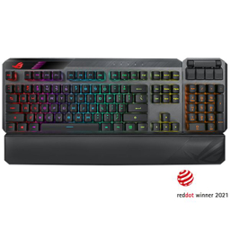 کیبورد بی سیم مخصوص بازی ایسوس مدل ROG Claymore II Aura RGB