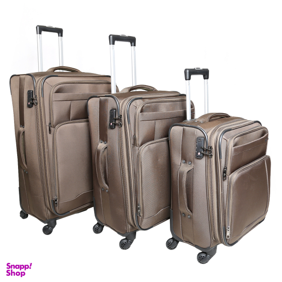 مجموعه سه عددی چمدان پیر کاردین مدل SBP2600