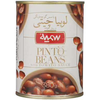 کنسرو لوبیا چیتی سمیه وزن ۳۸۰ گرم