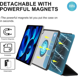 کیف کلاسوری اپیکوی مدل Xundd Rotating 360 مناسب برای تبلت اپل iPad Air 13 2024 / iPad Pro 12.9 2022 / 2021 / 2020