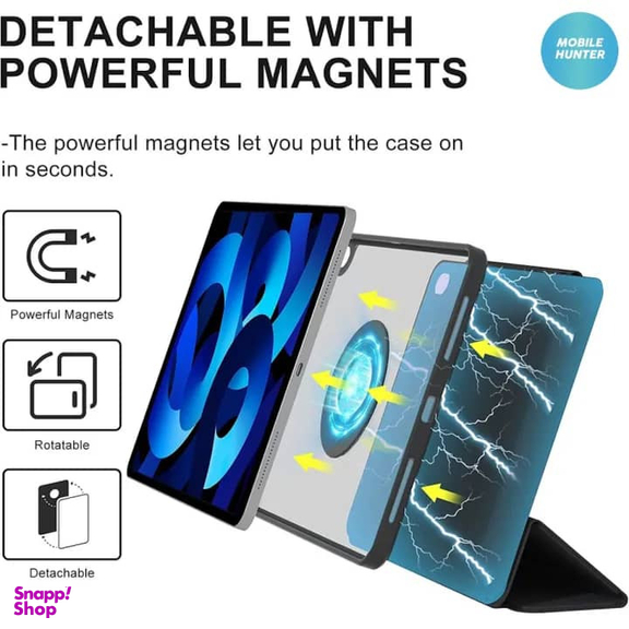 کیف کلاسوری اپیکوی مدل Xundd Rotating 360 مناسب برای تبلت اپل iPad Air 13 2024 / iPad Pro 12.9 2022 / 2021 / 2020