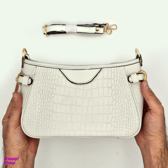 کیف چرم طبیعی زنانه کروکو مدل fateh 119
